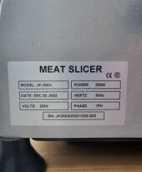 Slayzer JK-300mm Peşəkar Mətbəx Dilimləyici — şəkil 9