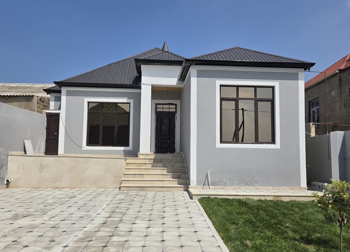 4 otaqlı həyət evi 120 m² satılır