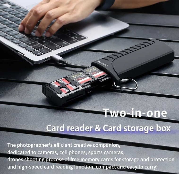 Kart oxuyucu Desiontal DK-10 USB 3.1 Type-C