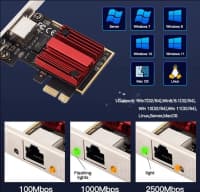 Şəbəkə kartı RTL8125B 2.5Gbps PCI-E — şəkil 3