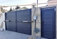 Avtomatik qapı Alutech iki laylı panel — şəkil 3