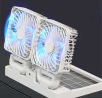 Avtomobil üçün günəş panelli mini ventilyator — şəkil 2
