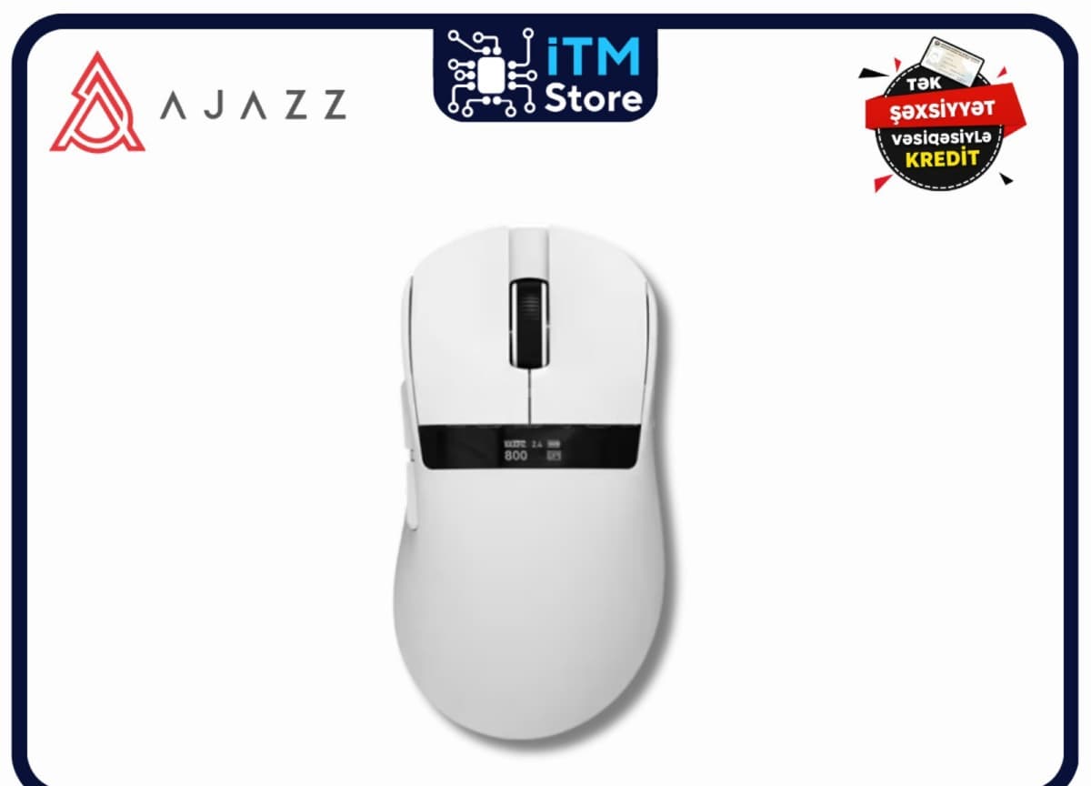 Gaming mouse Ajazz NJ08 V2 White