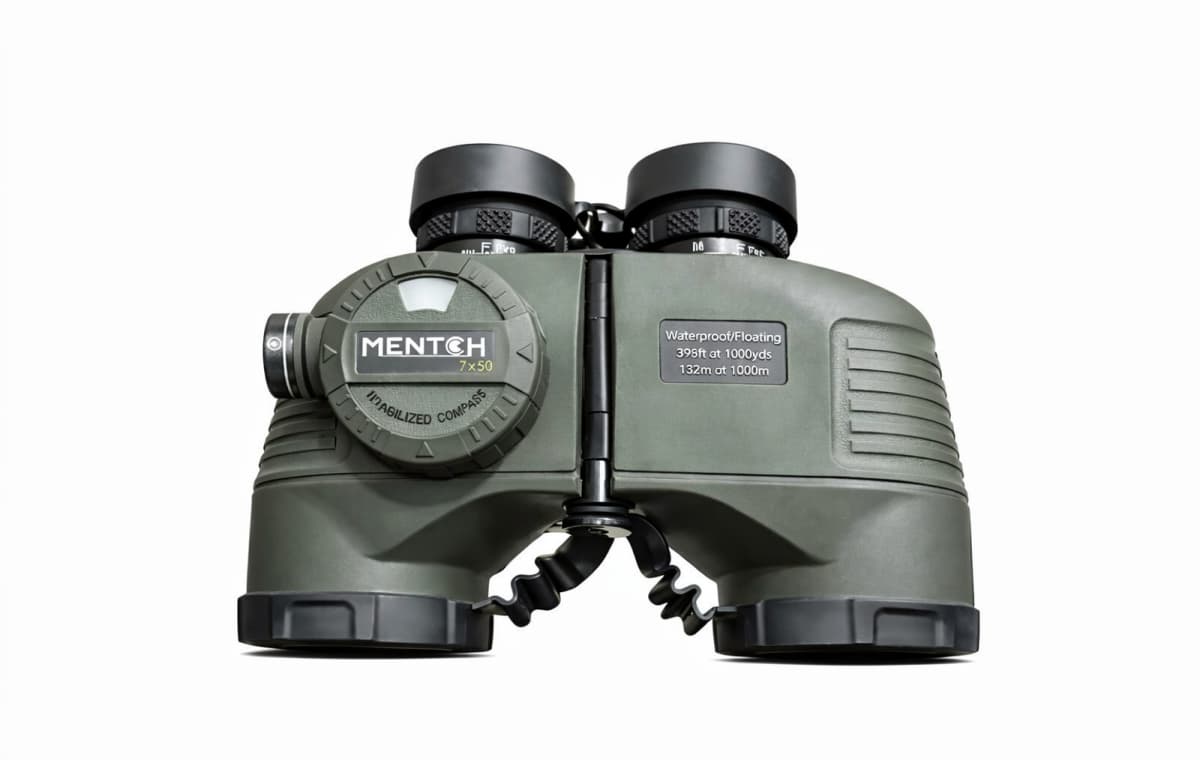 Mentch 7x50 Kompaslı Binokl