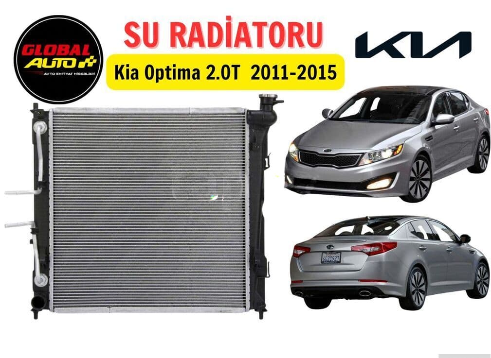 Su radiatoru Kia Optima 2011-2015 2.0T