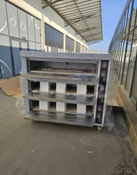 3 Mərtəbəli Elektrikli Daşlı Çörək və Şirniyyat Sobası — şəkil 14