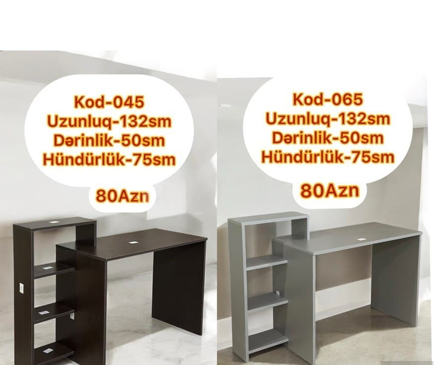 Yazı masası Qarışıq rəng