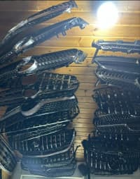 Bufer və radiator barmaqlıqları Mercedes-Benz — şəkil 4