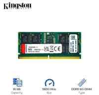 Operativ yaddaş Kingston DDR5 16GB 5600MHz SO-DIMM — şəkil 2