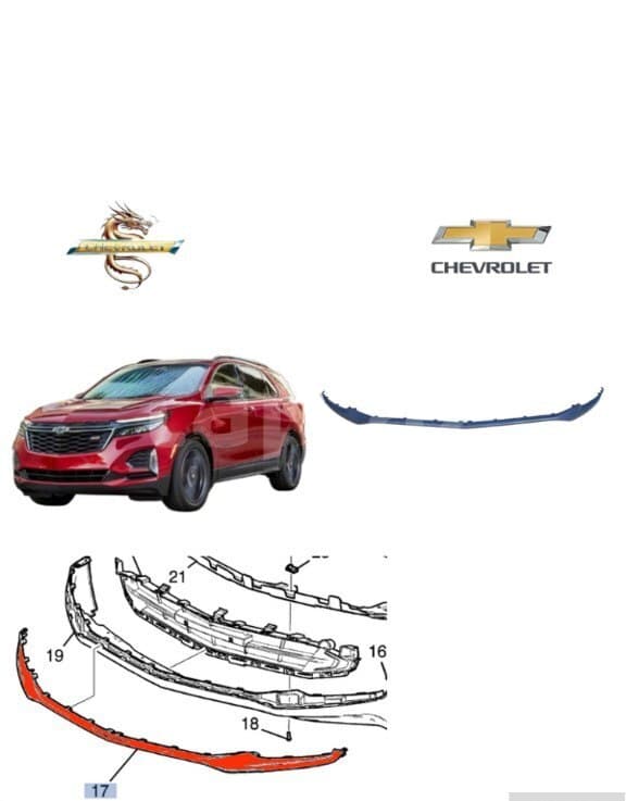 Ön bufer bığı Chevrolet Equinox 2021