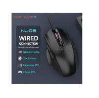 Oyun siçanı Ajazz NJ05 Black — şəkil 5
