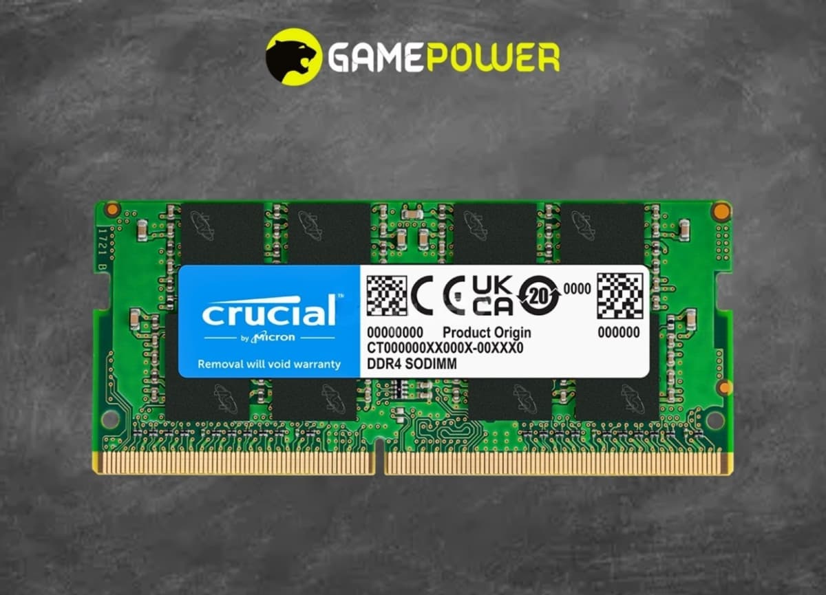 Crucial 16GB DDR4 3200MHz Laptop RAM
