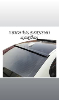 BMW F10 F30 G30 G20 E60 E90 Yarasa Spoyler — şəkil 17