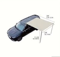 Avtomobil üçün Portativ Tent Markiza — şəkil 3