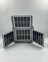 Günəş enerjili 4 panelli 3410 LED projektor — şəkil 3