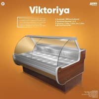 Zavod İstehsalı Vitrin Soyuducular — şəkil 2