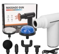 Massage Gun 6 Başlıqlı Masaj Aləti — şəkil 3
