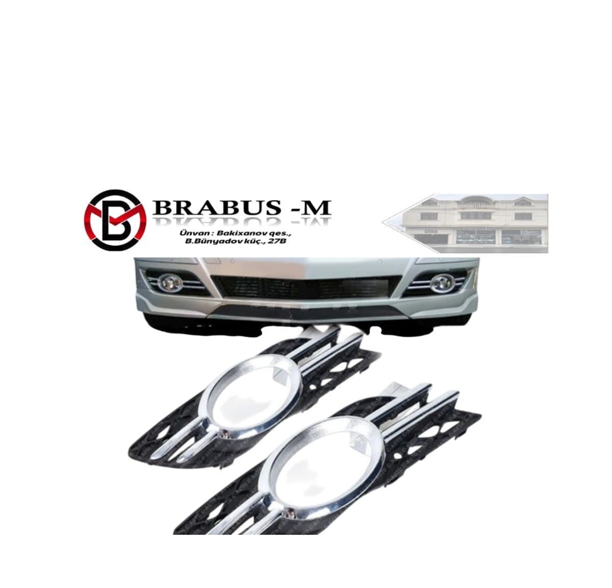 Duman farası Mercedes W164 ML / X164 GL LED