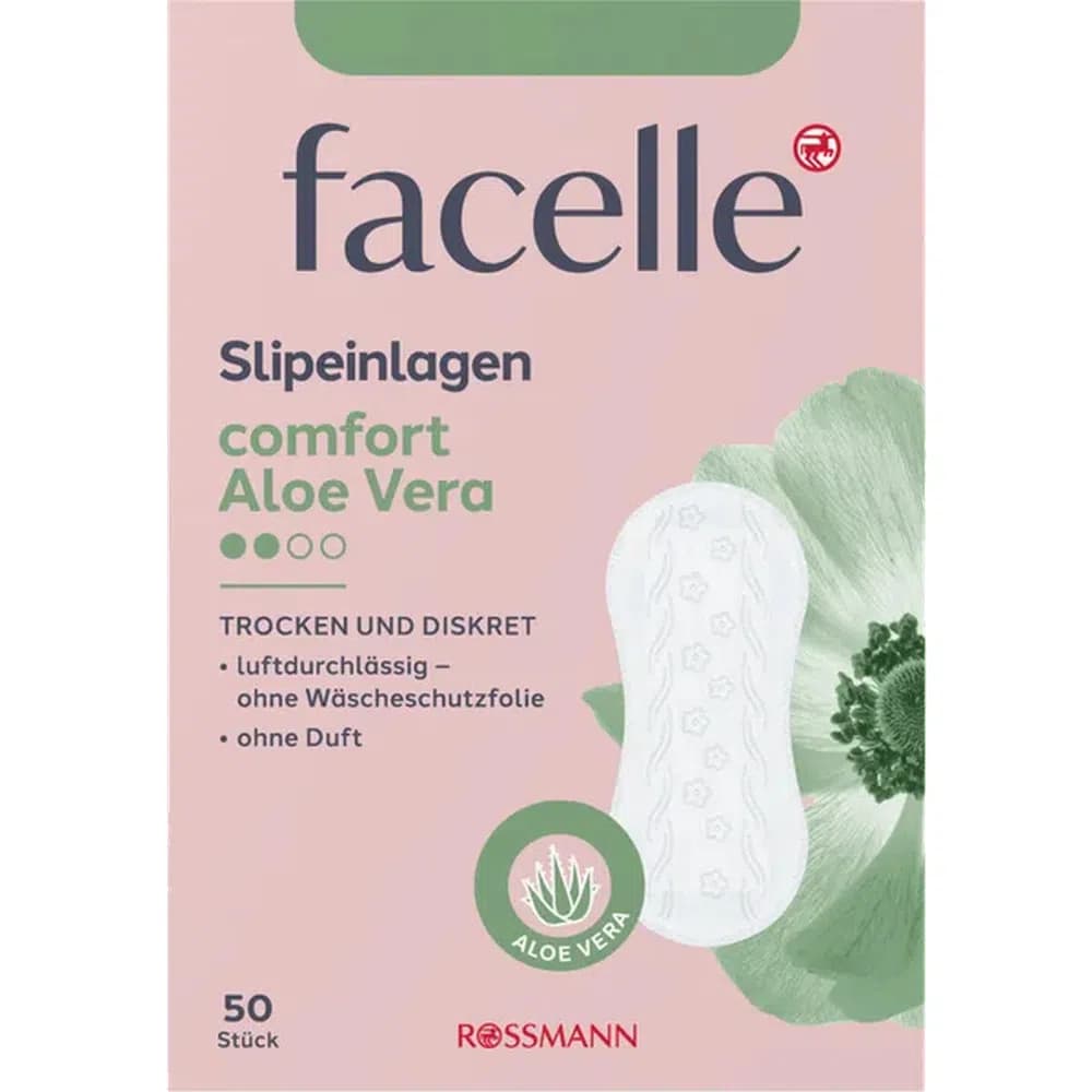 Facelle Aloe Vera Gündəlik Bez, 50 ədəd