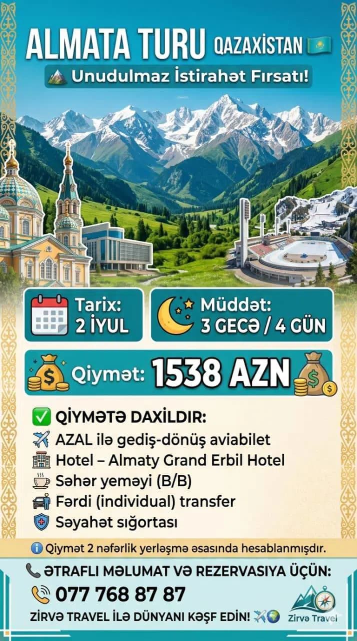 Almatı turu – Qazaxıstan