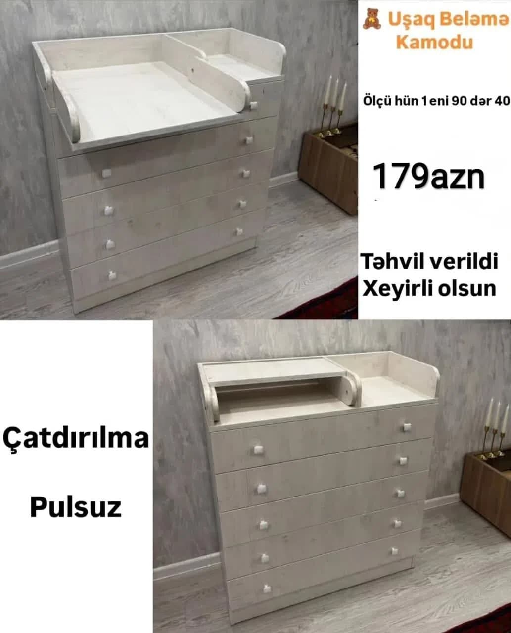 Uşaq komodu Qarışıq rəng