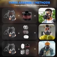 Respirator əleyhqaz qoruyucu vasitə — şəkil 9
