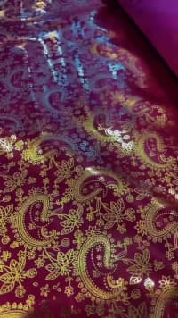 Butalı dekorativ tekstil parçalar — şəkil 5