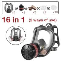 Respirator əleyhqaz qoruyucu vasitə — şəkil 3
