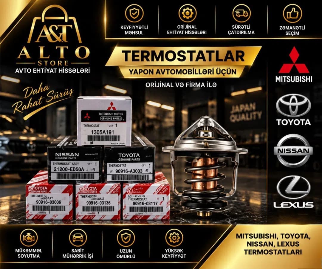 Termostat Mitsubishi, Toyota, Nissan, Lexus