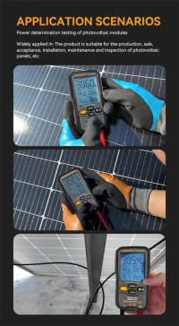 Solar MPPT Meter günəş paneli test cihazı — şəkil 16