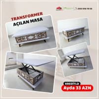 Jurnal masası Gümüşü rəng, Transformer — şəkil 1