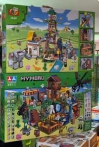 Minecraft LEGO konstruksiya oyuncaq dəstləri — şəkil 3