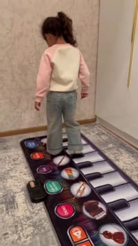 Uşaqlar üçün musiqili interaktiv oyun xalçası — şəkil 13