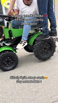 Mini traktor, kənd təsərrüfatı texnikası — şəkil 14