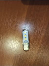 LED lampa, Şəffaf rəng — şəkil 6