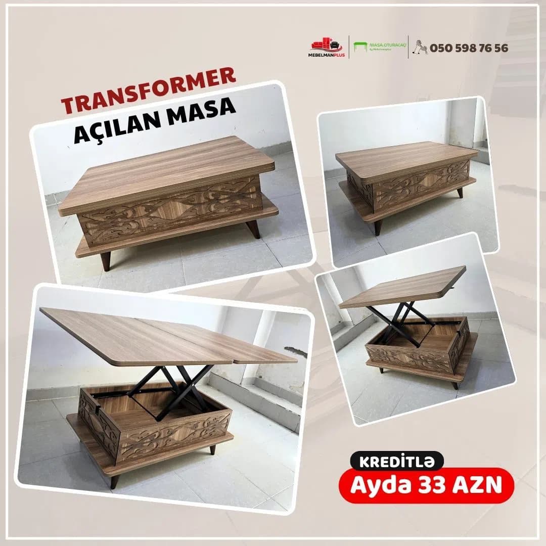 Jurnal masası Qəhvəyi rəng, Transformer