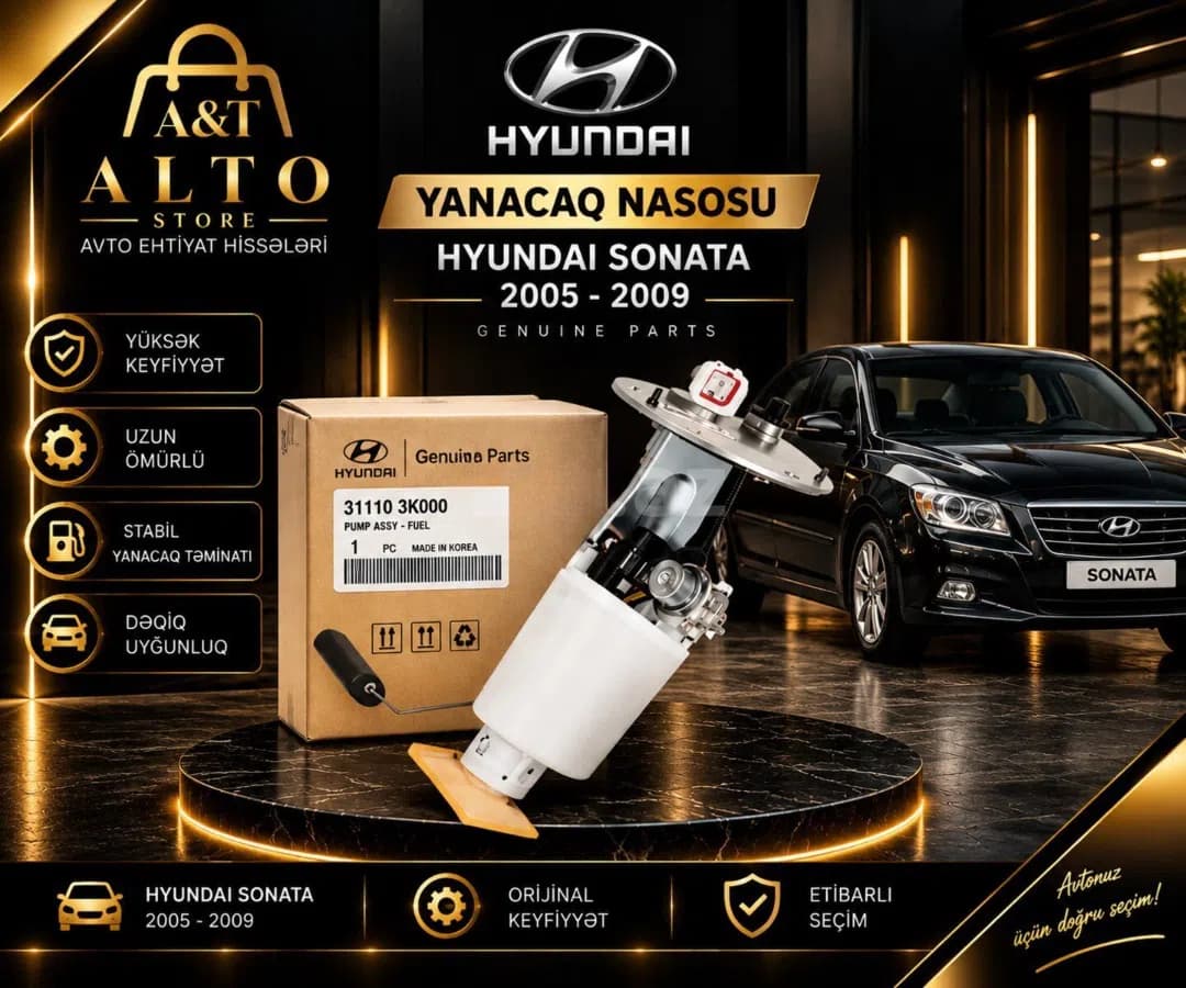 Yanacaq nasosu Hyundai Sonata 2005-2009