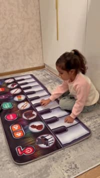 Uşaqlar üçün musiqili interaktiv oyun xalçası — şəkil 10