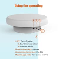 Sərgi platforması 360 dərəcə fırlanan — şəkil 10