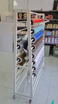 Rulonlar üçün çoxsəviyyəli metal stend — şəkil 18