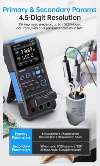 LCR test cihazı, elektron komponent ölçmə aləti — şəkil 17
