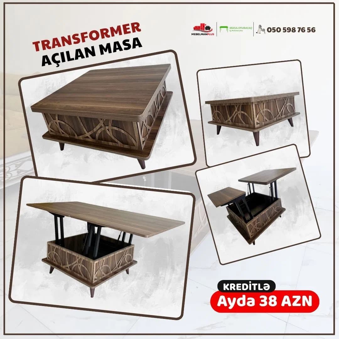 Jurnal masası Qəhvəyi rəng, Transformer