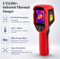 UNI-T UTI120S+ İnfraqırmızı Termal Görüntü Kamerası — şəkil 2