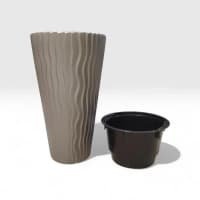 Fiberglass dibçəklər, yüngül və davamlı bitki qabları — şəkil 21