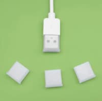 USB-A, USB-C və HDMI üçün silikon port qoruyucu qapaqlar — şəkil 4