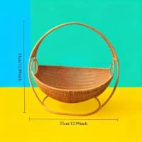 Pişiklər üçün toxunma səbət-qamak (Estetik hörmə yataq) — şəkil 5