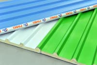 100 mm Pir sendviç panel – izolyasiya, yanğına davamı — şəkil 2