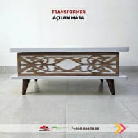 Jurnal masası Gümüşü rəng, Transformer — şəkil 4