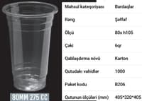 Pet stəkanlar və qapaqları — şəkil 19