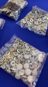 Tekstil üçün metal press düymələri — şəkil 28